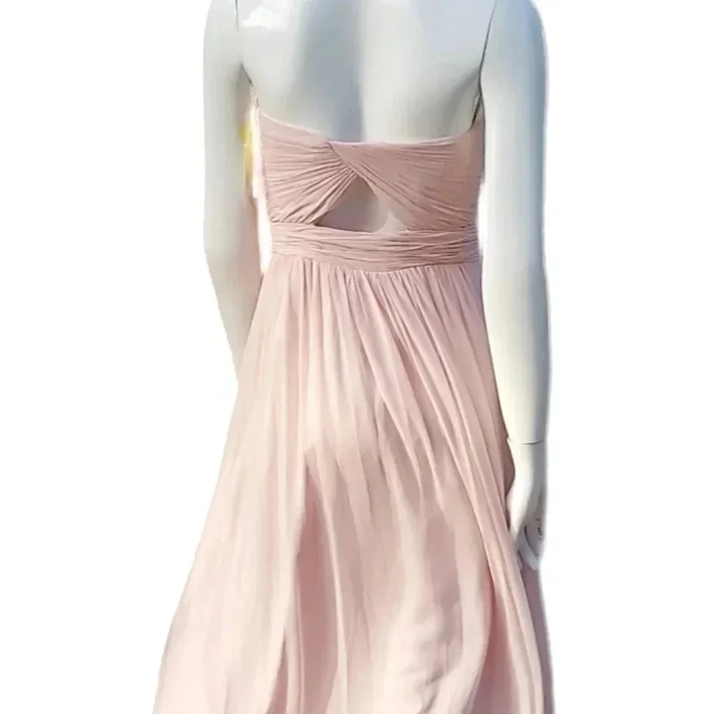 NWT Dessy Collection Style 2942 in Blush Size 10 - Picture 2 of 14